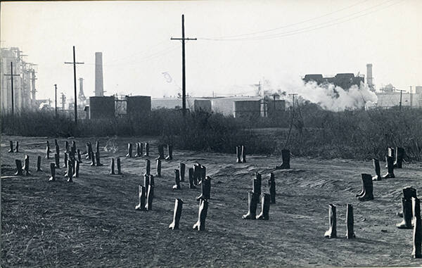 100 Boots Out Of A Job (Terminal Island, California)