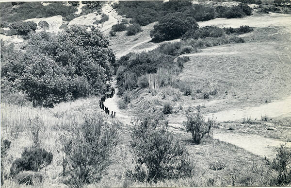 100 Boots Taking The Hill (1) (Lomas Santa Fe, California)