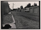 Anne Noggle, Untitled (Garage Doors), 1970, gelatin silver print, 9 7/16 × 7 3/8 in. Gift of Mr…
