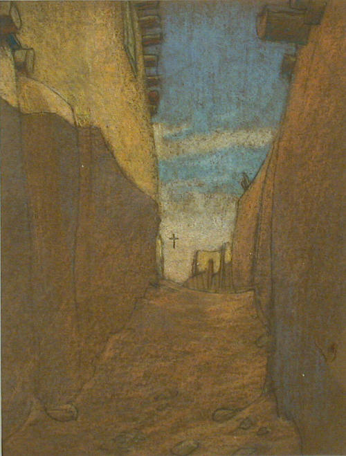 Taos Corrals (sketch)