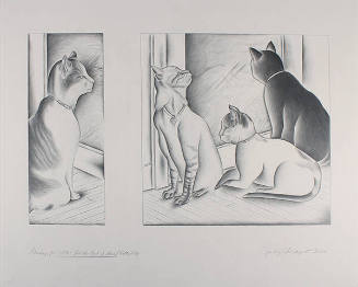 Study for 1 PM: Let Us Out of Here (from the series Kitty City)