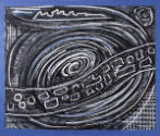 Cady Wells, Blue Whirlpool Study, n.d., watercolor on paper, 16 9/16 × 22 1/2 in. Collection of…
