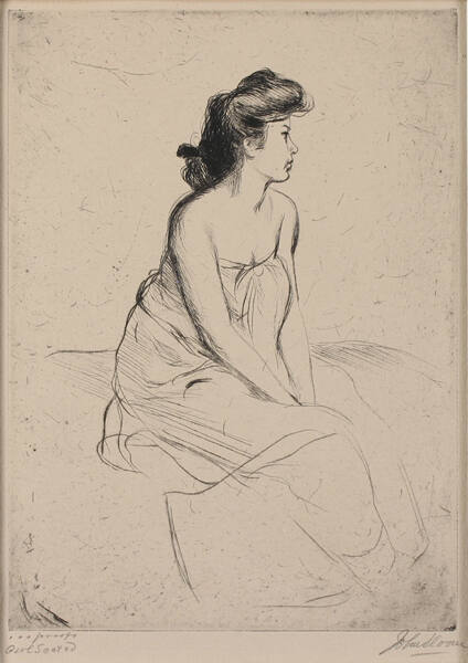 Girl Seated