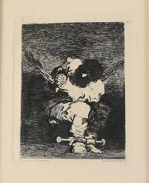Prisoner Bent Over His Chains / The Little Prisoner: Tan Barbara la Seguridad como el delito / The Custody is as barbarous as the crime