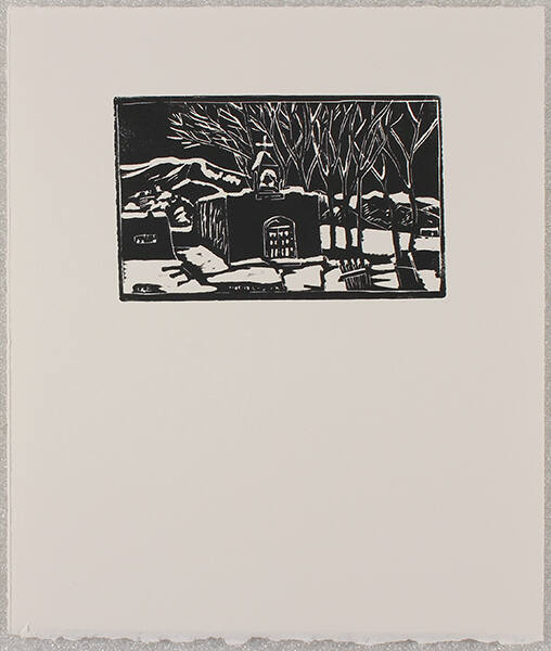 Placita Chapel or Oratorio (from the The HGB Memorial Portfolios)