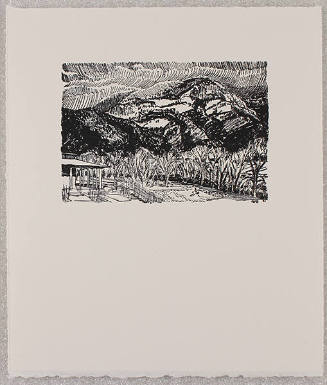 Arroyo Seco Landscape (from the The HGB Memorial Portfolios)