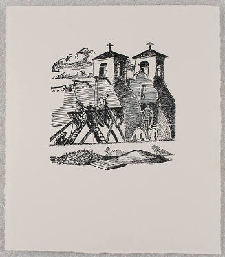 Redmudding the Ranchos Church (from the The HGB Memorial Portfolios)