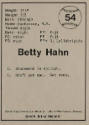 Mike Mandel, Betty Hahn (from the series The Baseball-Photographer Trading Cards), 1975, photo-…