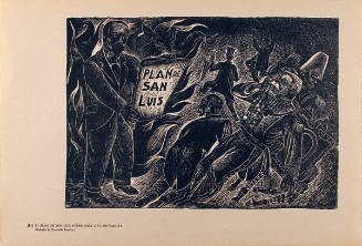 Plate 21: El Plan de San Luis aterroriza a la dictadura (from the portfolio Estampas de la Revolución Mexicana)
