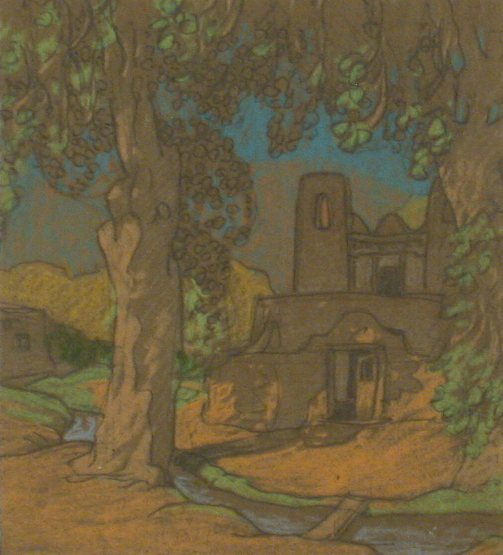 Sanctuario Chimayo (sketch)