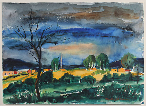 Evening at Ranchos de Taos