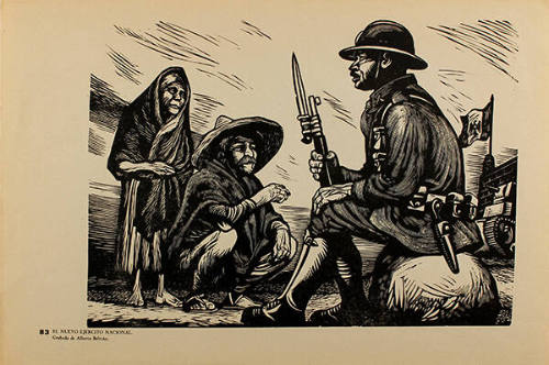 Plate 83: El nuevo Ejército Nacional (from the portfolio Estampas de la Revolución Mexicana)