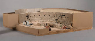 BMW Chetro Ketl Kiva Chaco Canyon, NM, USA (Maquette)