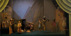 Old Southwest theatrical arrangement