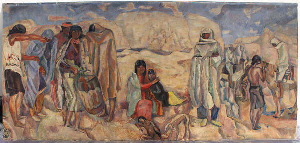 Untitled (Southwest Indian Scene)