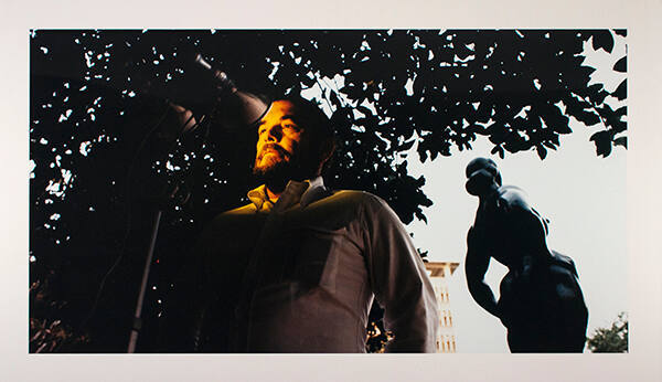 Heinecken - Vision and Memory - Behind Every Good Man There is a Solid Woman 1978/2004 (from the series Chromatherapy)


