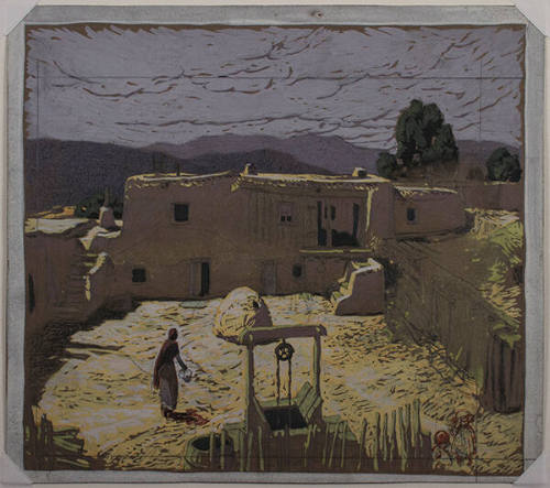 Taos Placita (study)