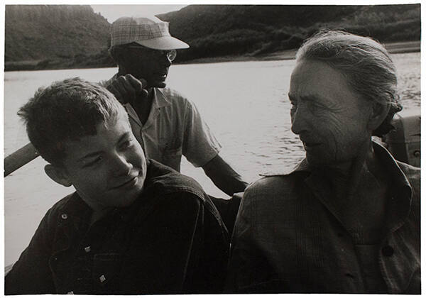 Untitled (Georgia O'Keeffe with Marshall Girard)