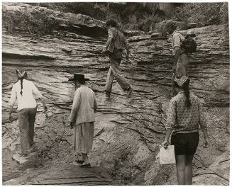 Untitled (Exploring Side Canyon, Glen Canyon)