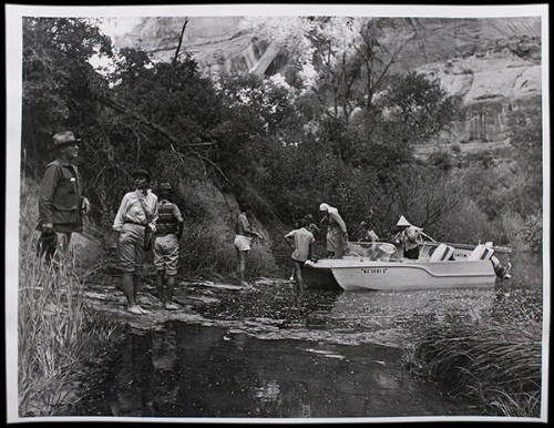 Untitled (Boating party, Glen Canyon)