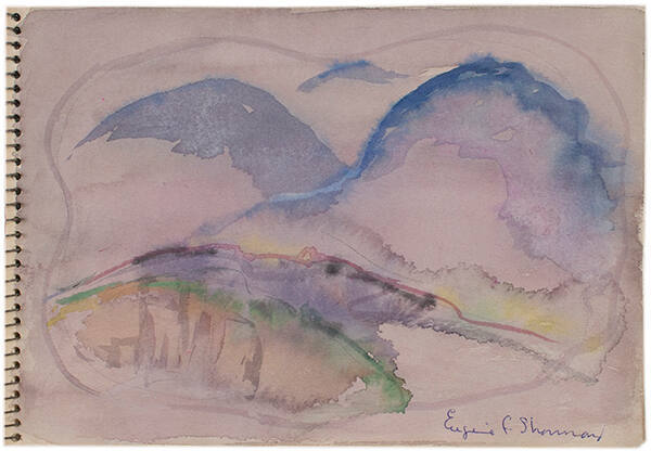 Fog in the Hills and Mountains, Hot Springs, Virginia
