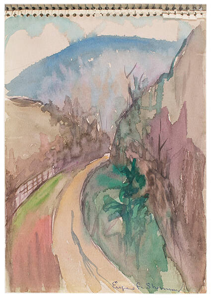 A Road Up the Mountains, Hot Springs, Virginia