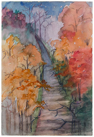 A Trail Up the Mountains, Hot Springs, Virginia