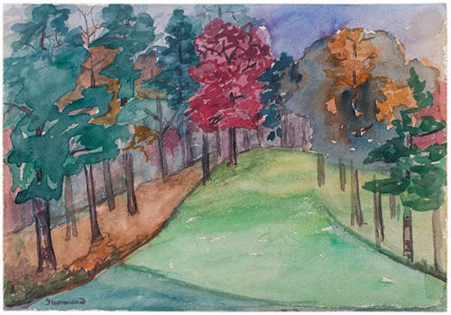 Hot Springs, Virginia, Green Grass, They Played Golf There