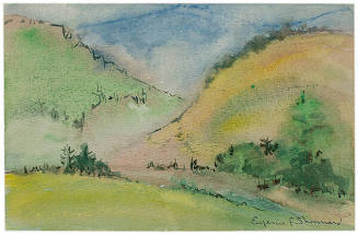 Fog in the Mountains, Hot Springs, Virginia
