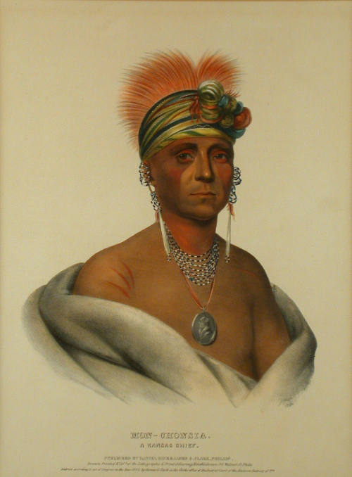 Mon-Chonsia, A Kansas Chief