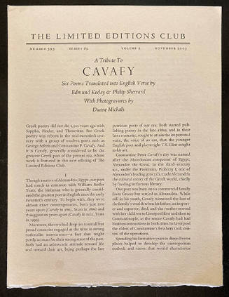 Newletter (The Limited Editions Club, Number 593, Series 62, Volume 2, November 2003