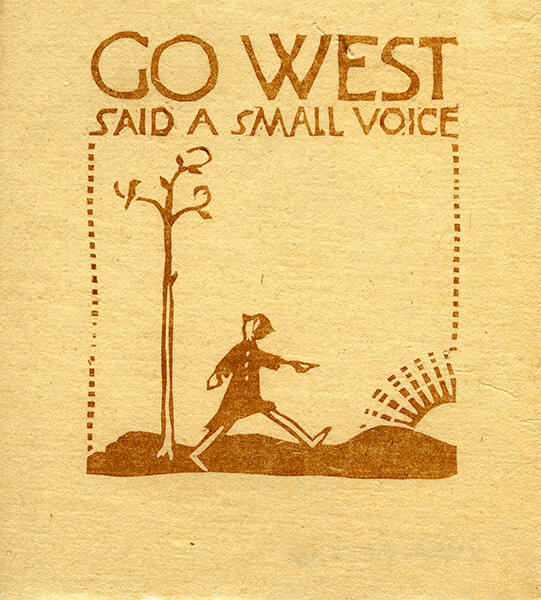 Go West Said a Small Voice: Gustave Baumann and Dreams of New Mexico