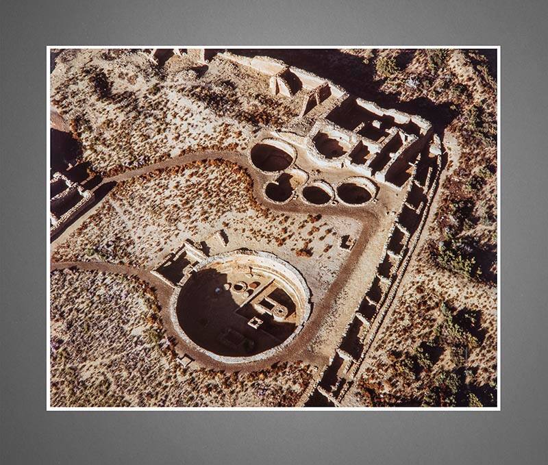 Paul Logsdon, Ruins - Chetro Ketl, Chaco Canyon, 1982, silver-dye bleach print, 15 1/8 × 19 in.…