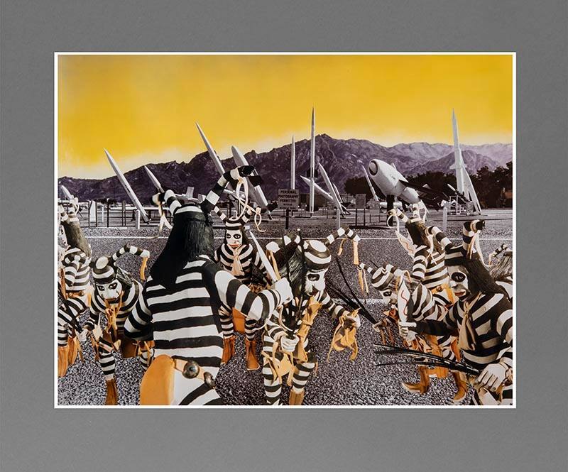 Koshare/Tewa Ritual Clowns, Missile Park, New Mexico