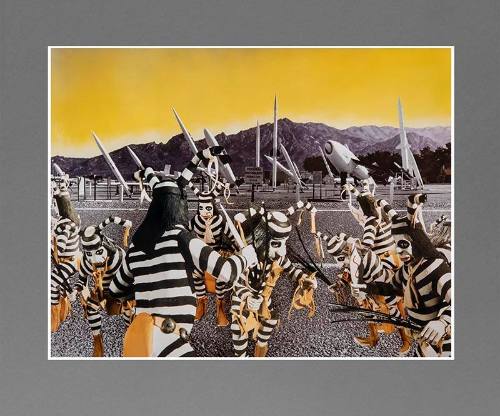 Koshare/Tewa Ritual Clowns, Missile Park, New Mexico