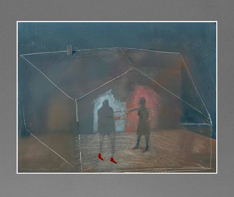 Couple Fighting in Their Home