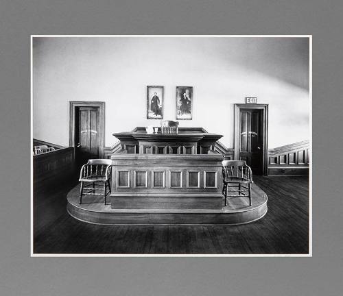 Judge's Bench, Old Cochise Courthouse, Tombstone, Arizona