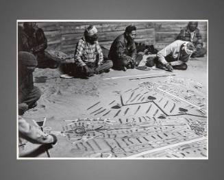 Yeibichai Sand Painting (from the Enduring Navaho series)