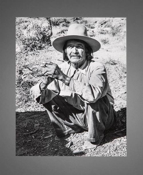 George Garcia, Made at Van Valkenburgh Camp, Old Navaho Land (from the Enduring Navaho series)