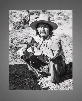George Garcia, Made at Van Valkenburgh Camp, Old Navaho Land (from the Enduring Navaho series)