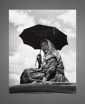 A Spectator at the Gallup Ceremonial (from the Enduring Navaho series)