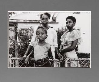 Priscilla, Paulette and Martha Stevens, South Broadway, Albuquerque