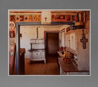 Amadeo Sandoval's Kitchen and Bedroom, Rio Lucio, New Mexico