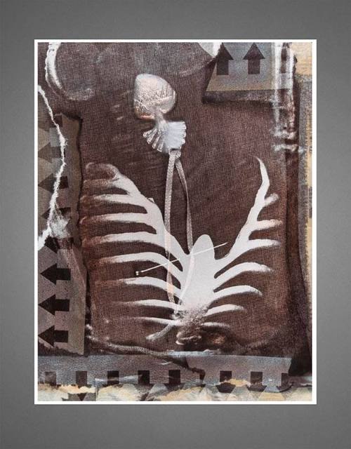 Kathy Vargas, Oracion: Valentine’s Day/ Day of the Dead (Chest), ca. 1990, Gelatin silver print…