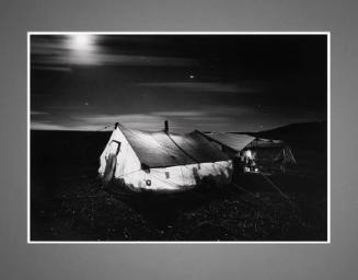 Moon and Star Tracks over Cook Tent