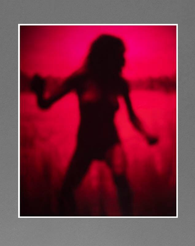 Silhouette of Full Figure (Red)