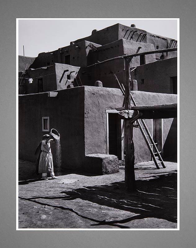 Winnowing Grain, Taos, New Mexico