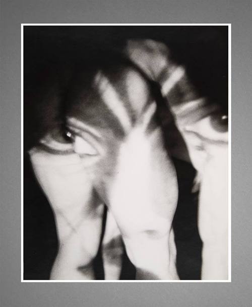 Gelatin silver print- For Your Eyes Only