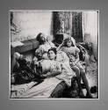 Gelatin silver print portrait of children together
