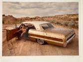 Chromogenic print from the portfolio series, “The Lowriders: Portraits from New Mexico." Bennin…